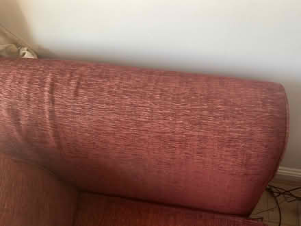Photo of free 2 Seater Multi York Sofa Bed, Burgundy Fabric (East Barnet EN4) #4