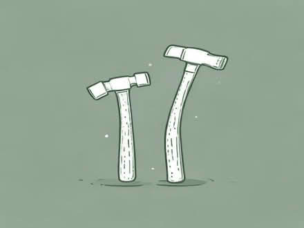 Photo of 1 or 2 different hammers (Kirkstall LS4) #1