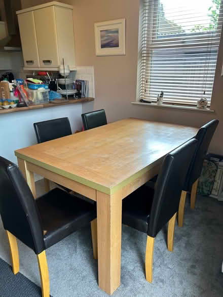 Photo of free Solid pine table and chairs (Lazonby CA10) #2