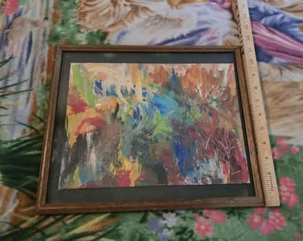 Photo of free Framed Abstract Art (West 7th) #3
