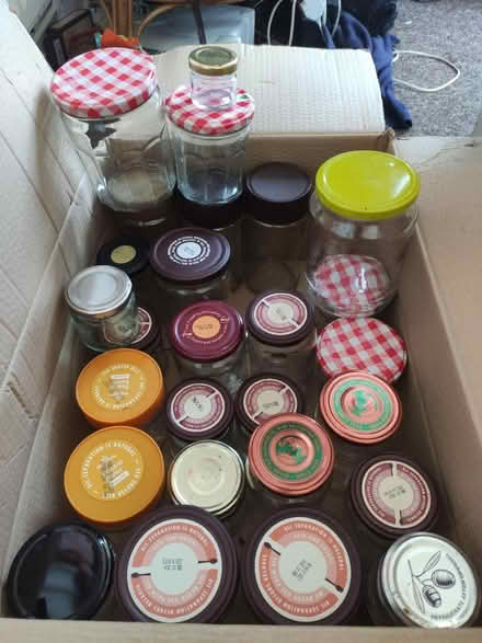 Photo of free 28 jam jars for preserves or snacks (Carlin How TS13) #1
