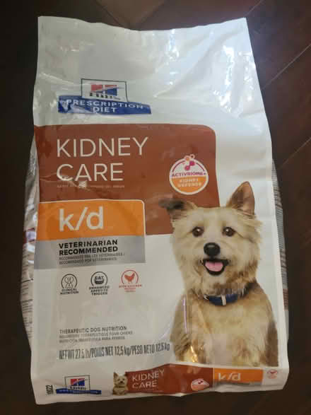 Photo of free Hills Prescription k/d Dog Food (Valley Village) #1