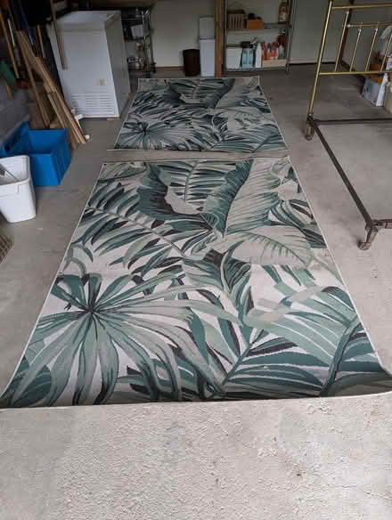 Photo of free Two Outdoor Area Patio Rugs (New Paltz) #1