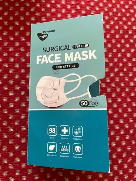 Photo of free face masks surgical type IIR (City College area NR1) #1