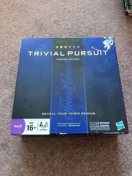 Photo of free Trivial Pursuit - Master Edition (Parkstone, Poole. BH14.) #1