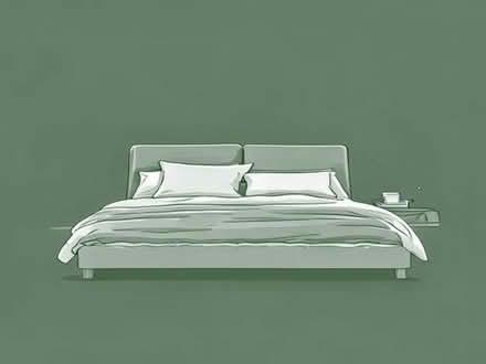 Photo of free Bed Headboard King size grey (South Ockendon RM15) #1