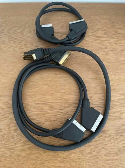 Photo of free 3 x scart leads (Penn HP10) #1