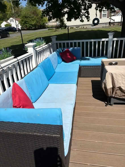 Photo of free Outdoor sectional cushions (Nashua) #1