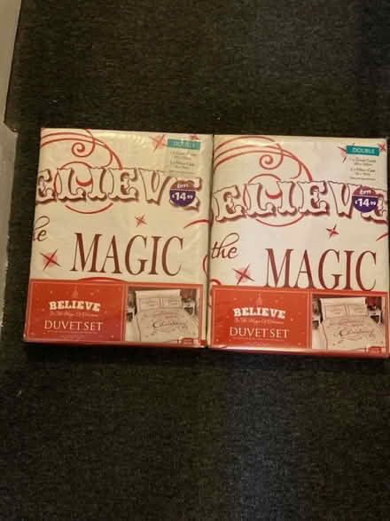 Photo of free 2x Christmas duvets (Swindon SN5) #1