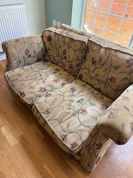 Photo of free Yellow 2 seater sofa (Chesham HP5) #1