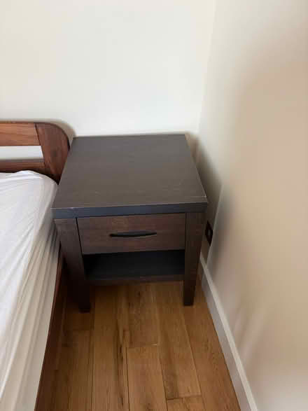 Photo of free X2 bedside tables and chair (Lancaster Gate W2) #1