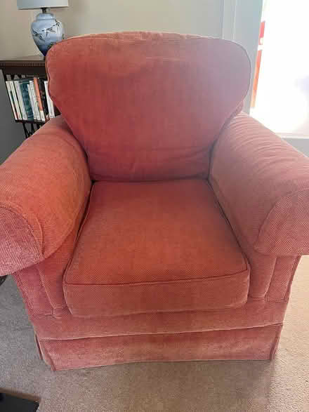 Photo of free 2 seater couch and matching chair (Ballinteer) #2