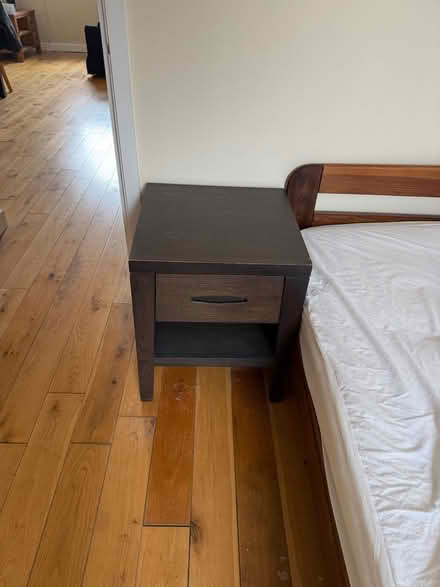 Photo of free X2 bedside tables and chair (Lancaster Gate W2) #2
