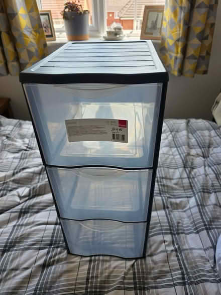 Photo of free Plastic 3 drawer storage (Telford and Wrekin TF4) #1