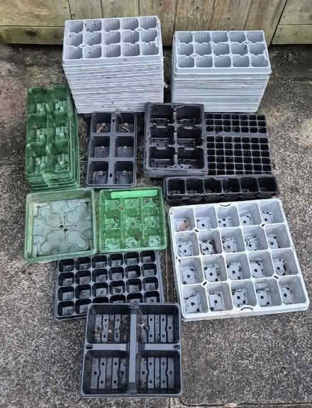 Photo of free Assorted Used Plant Trays (Handforth SK9) #1