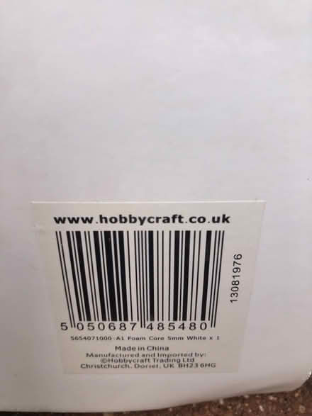 Photo of free Two A1 foam boards (Whitehill SG4) #1