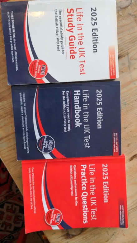 Photo of free Life in the UK official books (Hartington Road BN2) #1