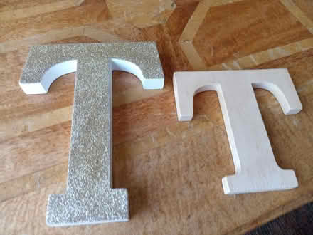 Photo of free Two wooden letters (Lower Morden SM4) #1