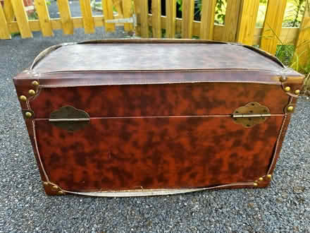 Photo of free Faux leather storage box (Wick. BH6) #3
