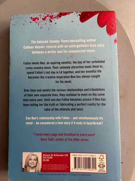 Photo of free Colleen Hoover Paperback Book (Westbury BA13) #2