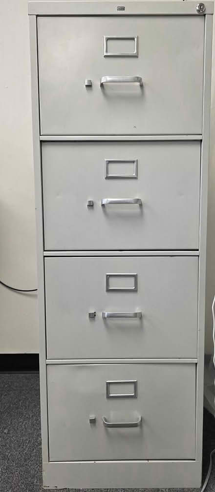 Photo of free Desk, Credenzas, File Cabinet (Newburg & Ann Arbor Trail) #1