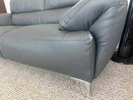 Photo of free 2 seater grey sofa (Strand East E15) #2