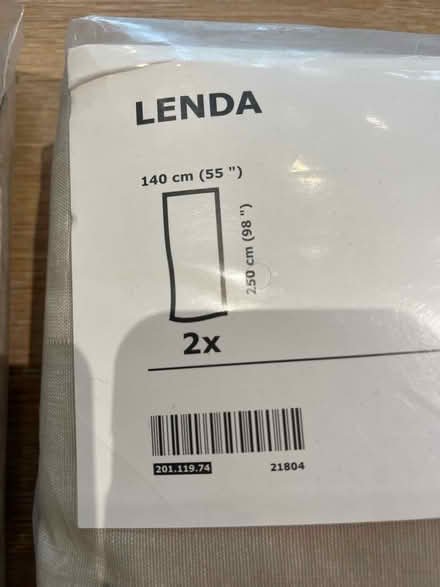 Photo of free IKEA curtains (beige) (SW DC) #2