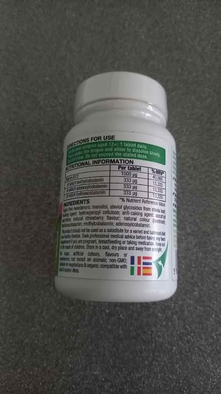 Photo of free Igennus Super B12 complex (Bessels Green TN13) #3