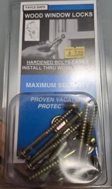Photo of free Wood window lock (Tenleytown) #1