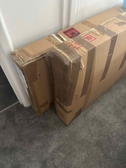 Photo of free Damaged new wardrobe (Mottingham) #3