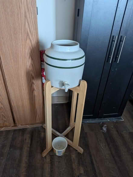 Photo of free Water Cooler Crock base and Stand (Bloor and Markdale Rd) #1