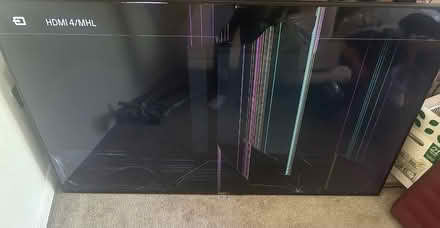 Photo of free 65” Sony Bravia, with Remote-faulty (Harrow) #1