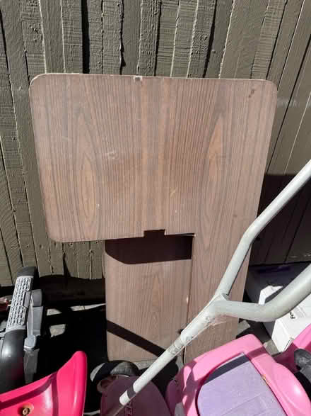 Photo of free Small folding 2-level desk (1089 West Olive Avenue) #4