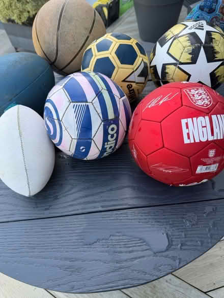 Photo of free Selection of football & rugby balls (Windsor SL4) #2
