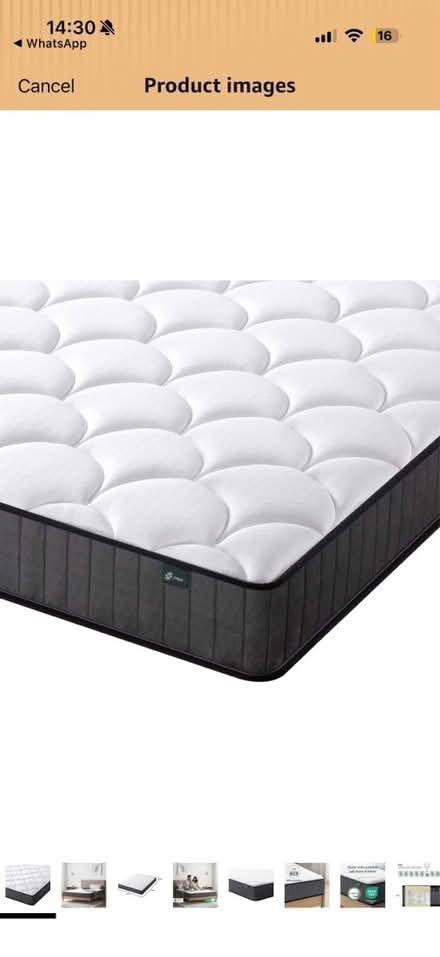 Photo of free Nearly new Double Mattress (East Croydon) #1