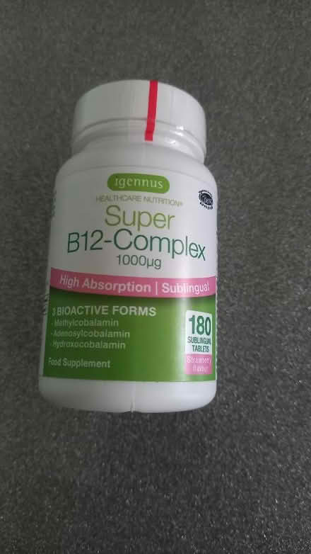 Photo of free Igennus Super B12 complex (Bessels Green TN13) #1