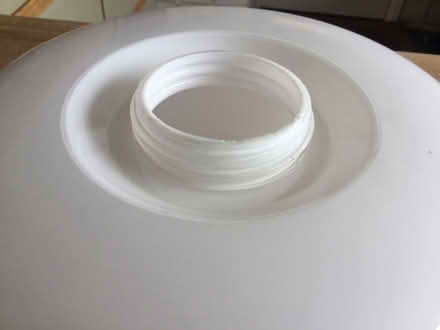 Photo of free White glass dome from ceiling light fitting (Coombe Dingle BS9) #4
