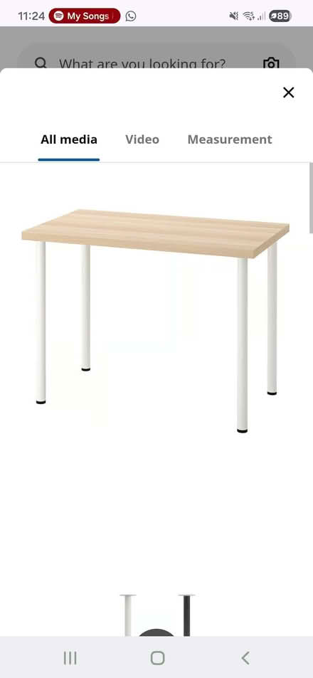 Photo of free Ikea Desk Wooden (Ardleigh Green RM11) #3