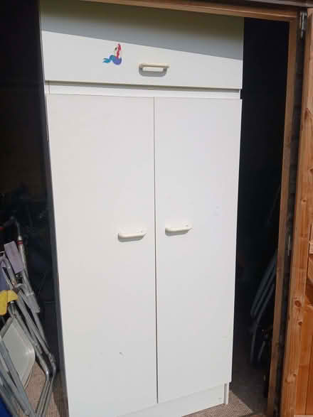 Photo of free White wardrobe (Lisnawhiggel BT42) #1