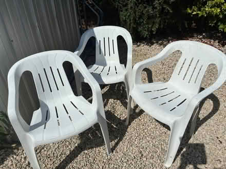 Photo of free Plastic chairs (Portchester) #1