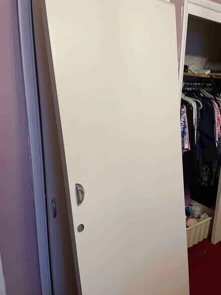 Photo of free Two wood wardrobe doors measuring 195 x 77 cms (Sunbury-on-Thames TW16) #2