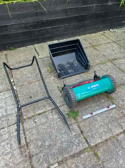 Photo of free Bosch push lawnmower (Norwich) #3