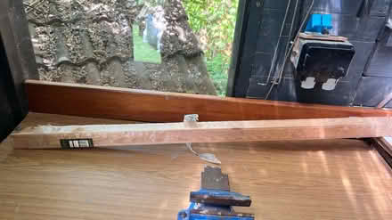 Photo of free 1.5m off-cut of wooden hand rail (Arnold, NG5) #1