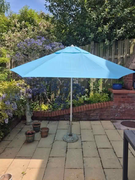 Photo of free Garden/patio parasol (Congleton CW12) #2
