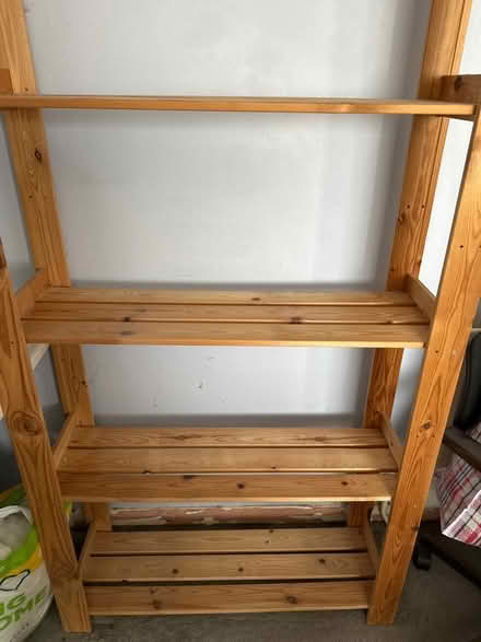 Photo of free Wood bookshelf (Bedfont TW14) #2