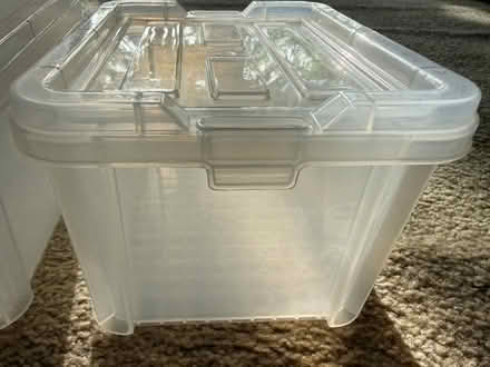 Photo of free Stacking Storage Containers (Cupertino - DeAnza and 280) #2