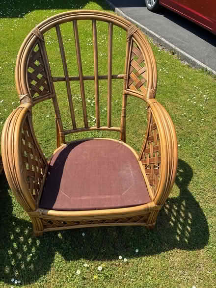 Photo of free Whicker chairs (Worle, Weston-super-Mare) #3