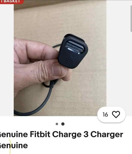 Photo of Fitbit Charge 3 Cable (seymour road W4) #1