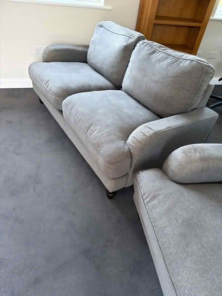 Photo of free 2 + 1 sofa grey dunelm (Rodington SY4) #2