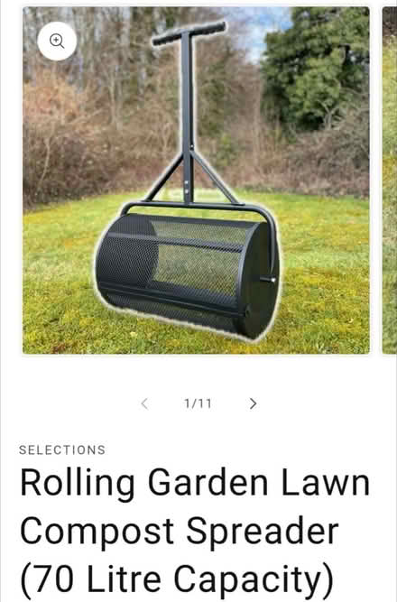 Photo of rolling lawn compost spreader (Liberton EH16) #1